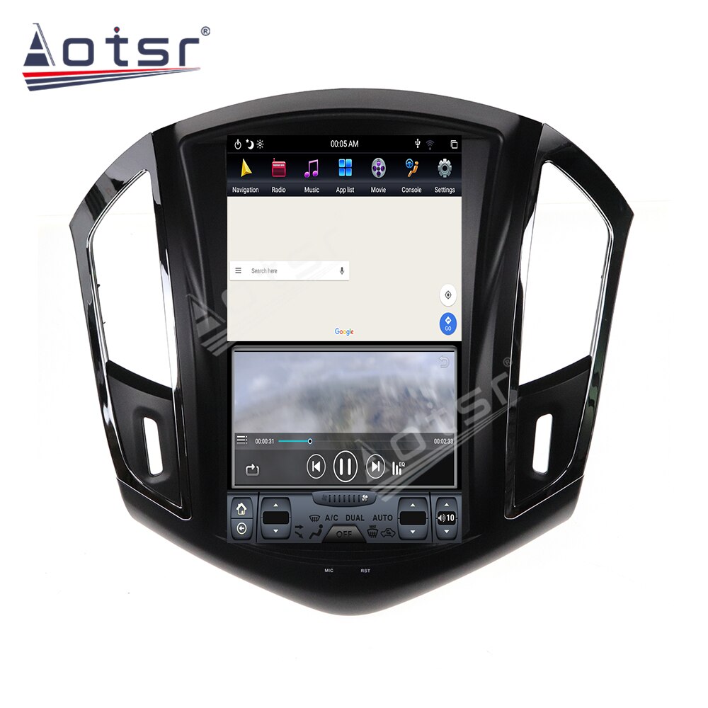 Tesla Style Andriod 9.0 64GB Car Radio For Chevrolet CRUZE 2012-2015 GPS Navigation Auto Head Unit Multimedia Player Carplay DSP-Aotsr official website