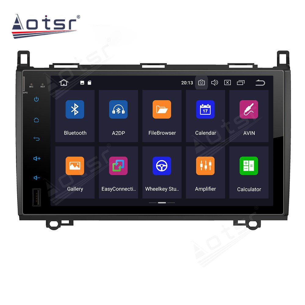 For Mercedes Benz Sprinte B200 Vito Viano W469 Android 11 Radio Auto Stereo Head Unit Car Multimedia Audio GPS Navigation 128GB-Aotsr official website