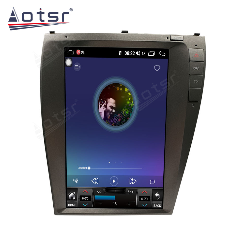 Android 11.0 multimedia player with GPS navigation stereo main unit DSP Carplay 6GB + 128GB suitable for Lexus ES