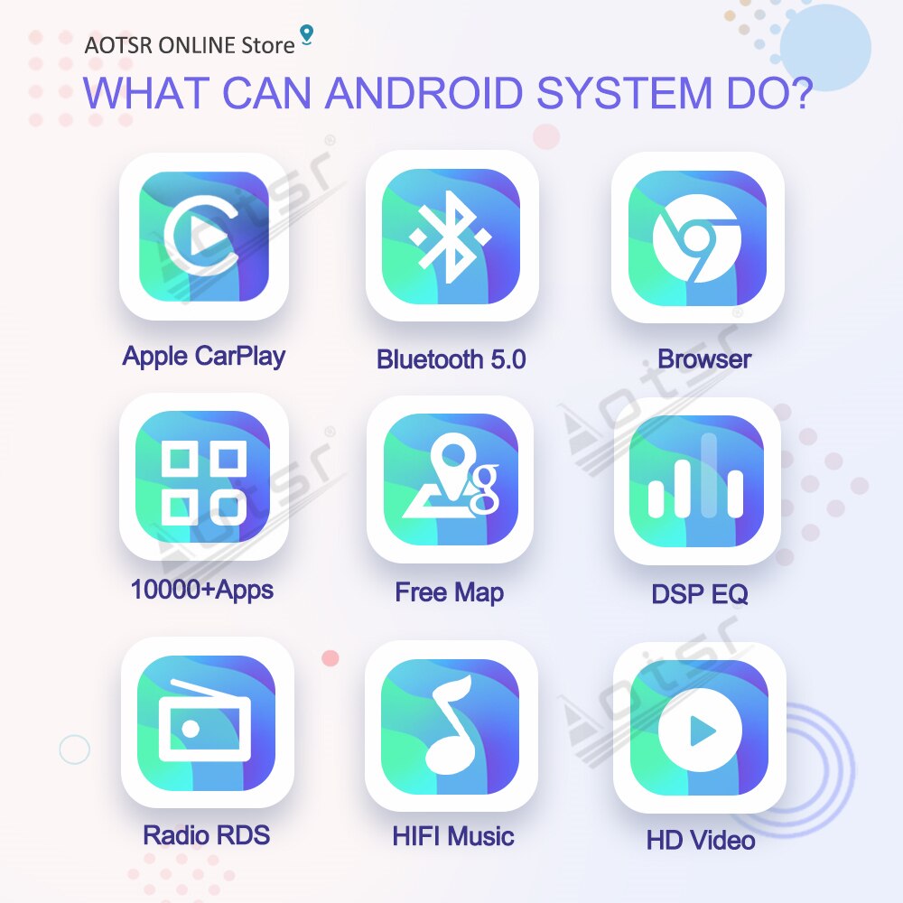 13.3" Android Car Radio For Toyota FJ Cruiser 2007-2020 Autoradio Stereo Receiver Multimedia Player GPS Navigation Head Unit-Aotsr official website