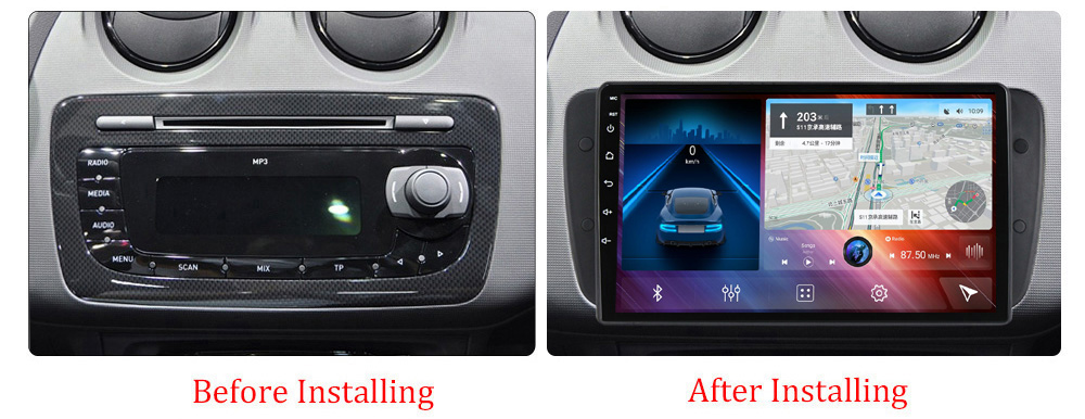 128G Android 10.0 For Seat Ibiza 2009 - 2013 Auto Stereo Audio Car Radio DVD Multimedia Player GPS Navigation Head Unit-Aotsr official website