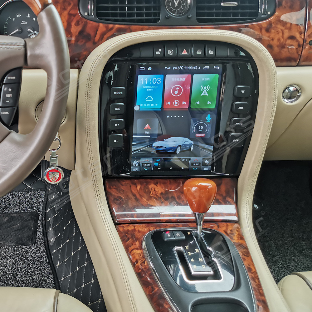 Android 11.0 multimedia player with GPS navigation stereo main unit DSP Carplay 6GB + 128GB suitable for Jaguar XJ 04-08-Aotsr official website