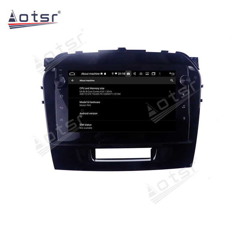 9 Inch Android 10.0 Auto Stereo For Suzuki Vitara 4 2014-2018 Audio Car Radio DVD Multimedia Player GPS Navigation Head Unit-Aotsr official website