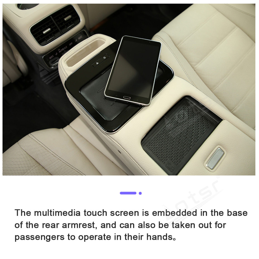 7 Inch Rear Saddle Touch Screen For Mercedes-Benz  Touch Board Screen Original Accessories Headunit 8 core 