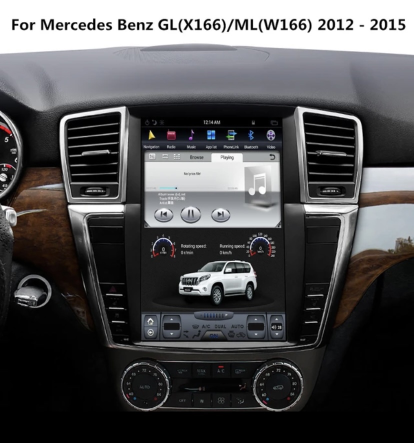Android 11 Car radio for Mercedes Benz GL(x166) ML(w166) 2012-2015 stereo multimedia display head unit