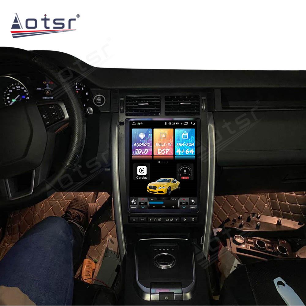 Android 11.0 multimedia player with GPS navigation stereo main unit DSP Carplay 6GB + 128GB suitable for 2015-2019 Land Rover Discovery Sport-Aotsr official website