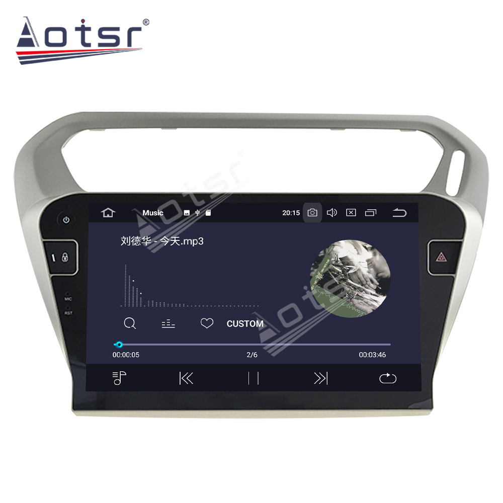 Android 11 PX6 Car GPS Navigation DVD Player For  Peugeot 301 2013 2014 2015 2016 Bluetooth 5.0 Auto Stereo Radio Multimedia Player HeadUnit -Aotsr official website