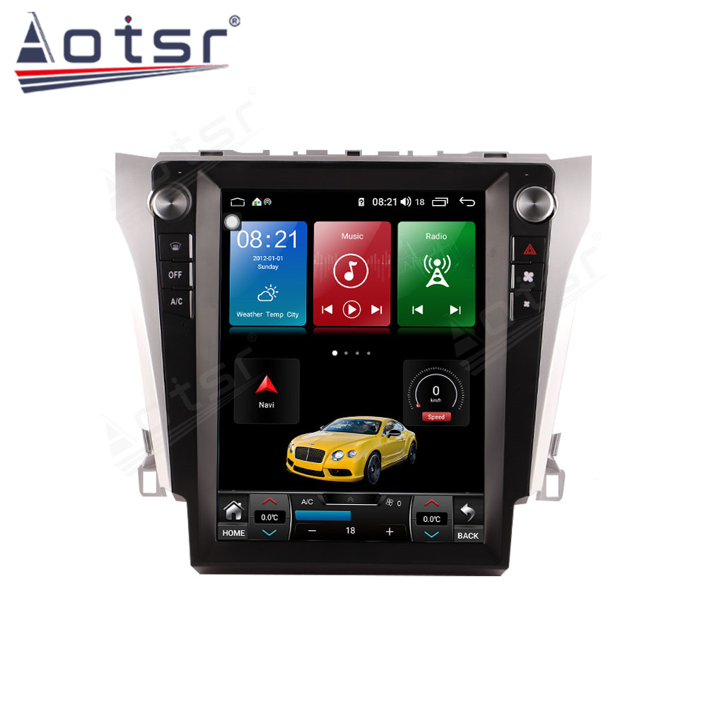 Android 11.0 multimedia player with GPS navigation stereo main unit DSP Carplay 6GB + 128GB suitable for 13-17 Toyota Camry-Aotsr official website
