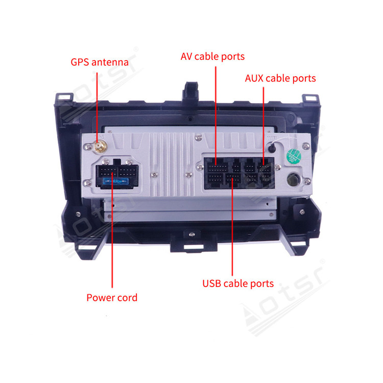 128G Android 10.0 For KL-1121 For Mazda 6 2008-2012 Auto Stereo Audio Car Radio DVD Multimedia Player GPS Navigation Head Unit