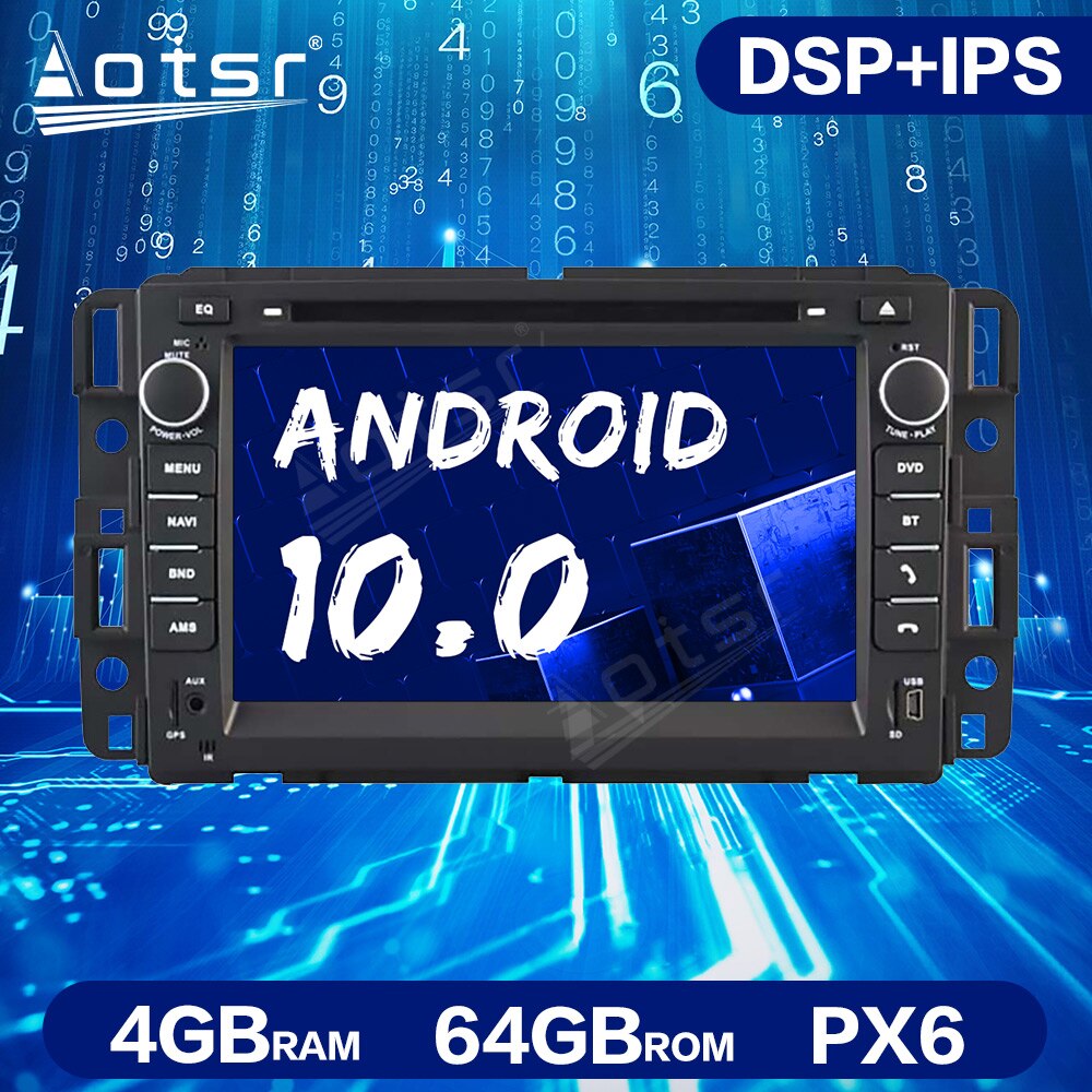 Android 11.0 6G+128GB Car DVD Player Multimedia Radio For Hummer H2 2008-2011 Car GPS Navigation Stereo Unit Radio Tape Recorder-Aotsr official website
