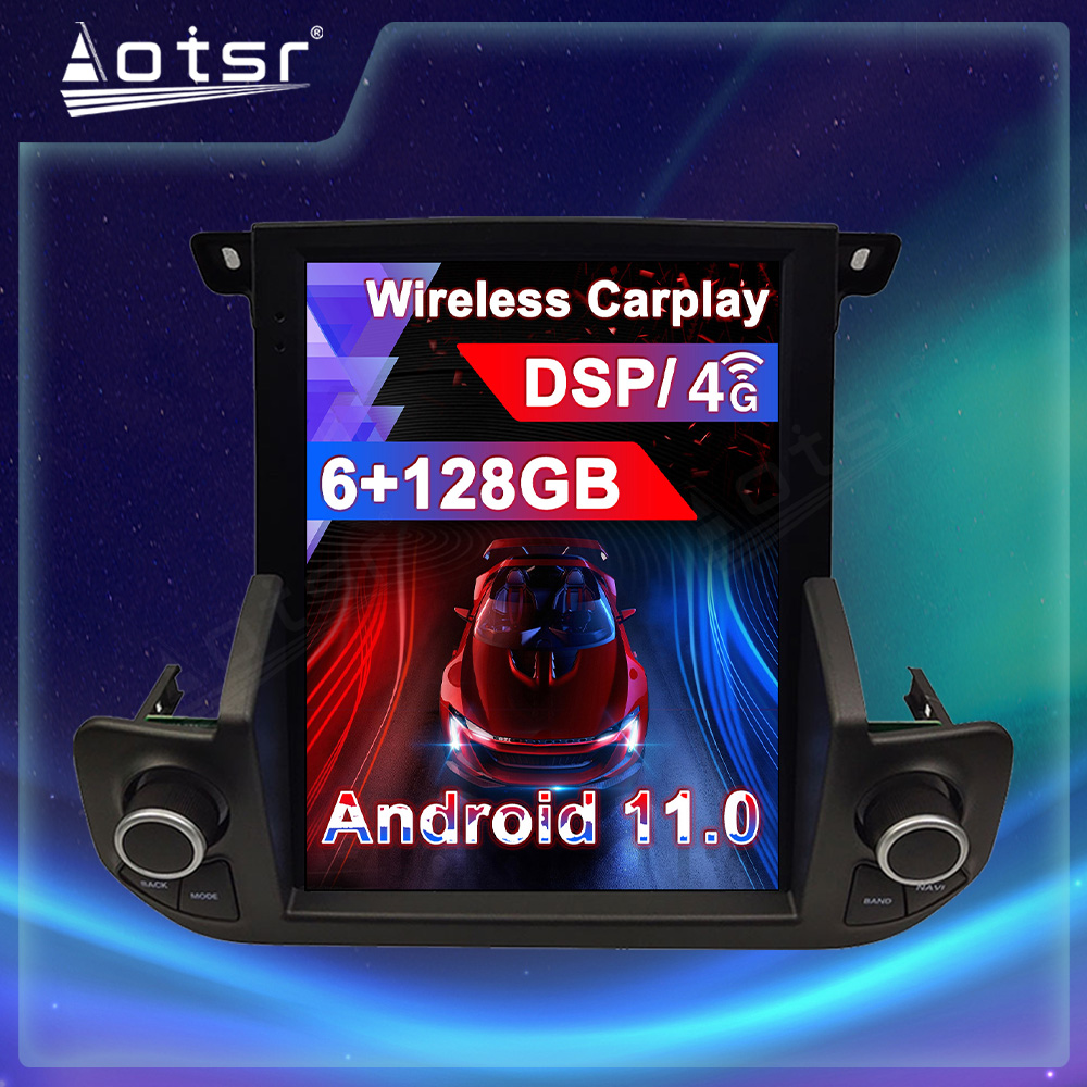 Android 11.0 multimedia player with GPS navigation stereo main unit DSP Carplay 6GB + 128GB suitable for Land Rover Discovery 4-Aotsr official website