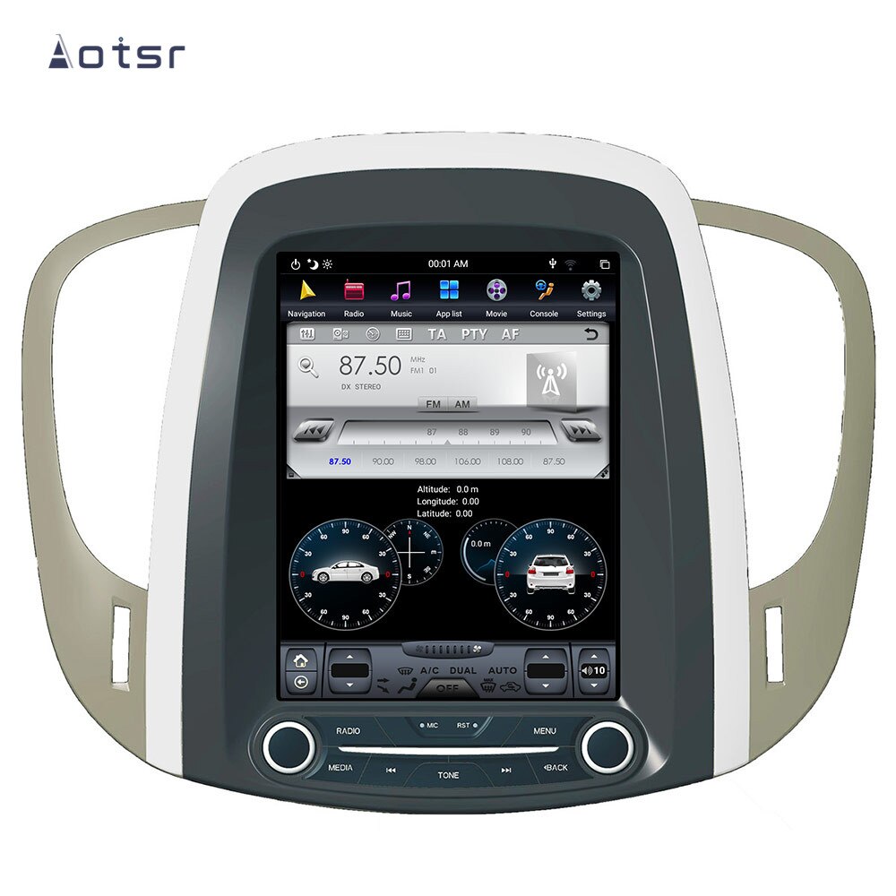 Aotsr Tesla Vertical screen Android 9.0 4+64G Car DVD Multimedia player GPS Navigation For Buick Lacrosse 2009-2012 carplay  IPS-Aotsr official website