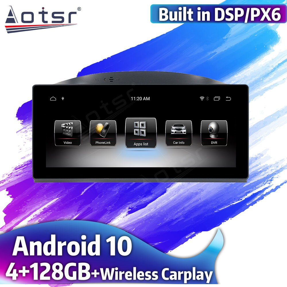 For Volvo S80 V70 2012 -2015 Android 10 Car Radio Car GPS Navigation Auto Stereo Multimedia Player Video DSP Wireless Carplay