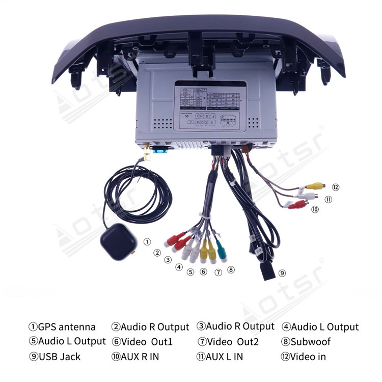 9 Inch Android 10.0 Auto Stereo For Chevrolet Spark 2010-2014 Audio Car Radio DVD Multimedia Player GPS Navigation Head Unit-Aotsr official website