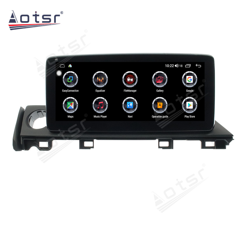 Android 10.0 multimedia player with GPS navigation stereo main unit DSP  8GB + 128GB suitable for Mazda 6 2017-2020-Aotsr official website