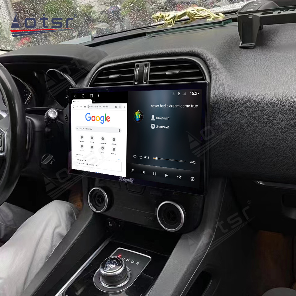 13.3 Inch Android 11 Auto For Jaguar F-Pace 2016-2020 Car Multimedia Player GPS Navigation Auto Radio Stereo Head Unit Carplay