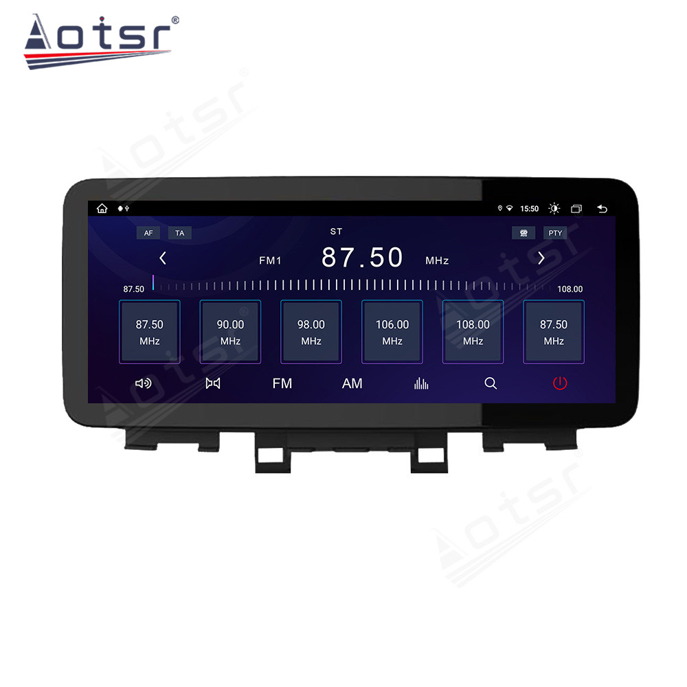 12.3 Inch Android 11 Auto For Hyundai Kona 2018-2022 Car Multimedia Player GPS Navigation Auto Radio Stereo Head Unit 