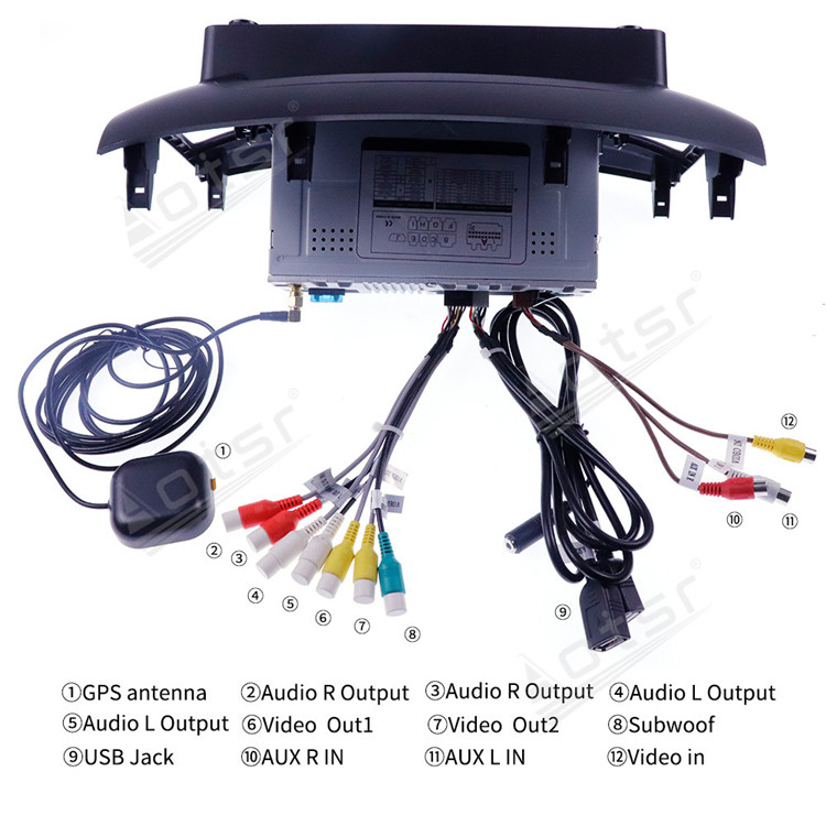 9 Inch Android 10.0 Auto Stereo For Hyundai Elantra 2008-2010 Audio Car Radio DVD Multimedia Player GPS Navigation Head Unit-Aotsr official website