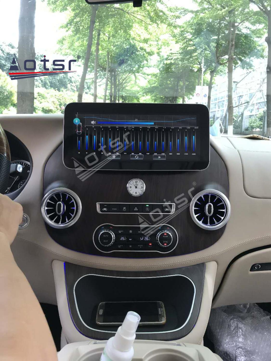 For Mercedes Benz V Class Vito Viano Valente Metris W447 Android Radio Multimedia Auto Stereo Head Unit Car GPS Navigation 128GB