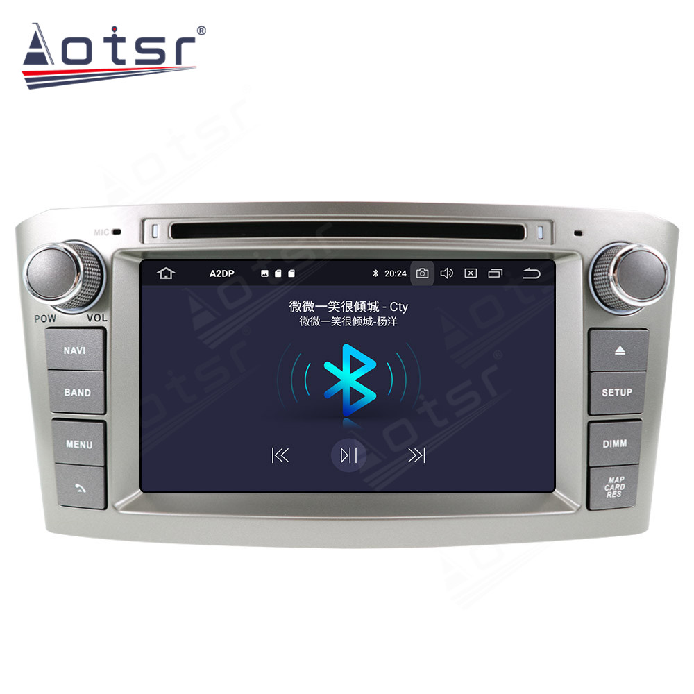 6+128GB Android Auto DSP Carplay For Toyota Avensis 2002 2003 2004 2005 2006 2007 2008 Multimedia Car Radio Player GPS Navigation Stereo Head Unit-Aotsr official website