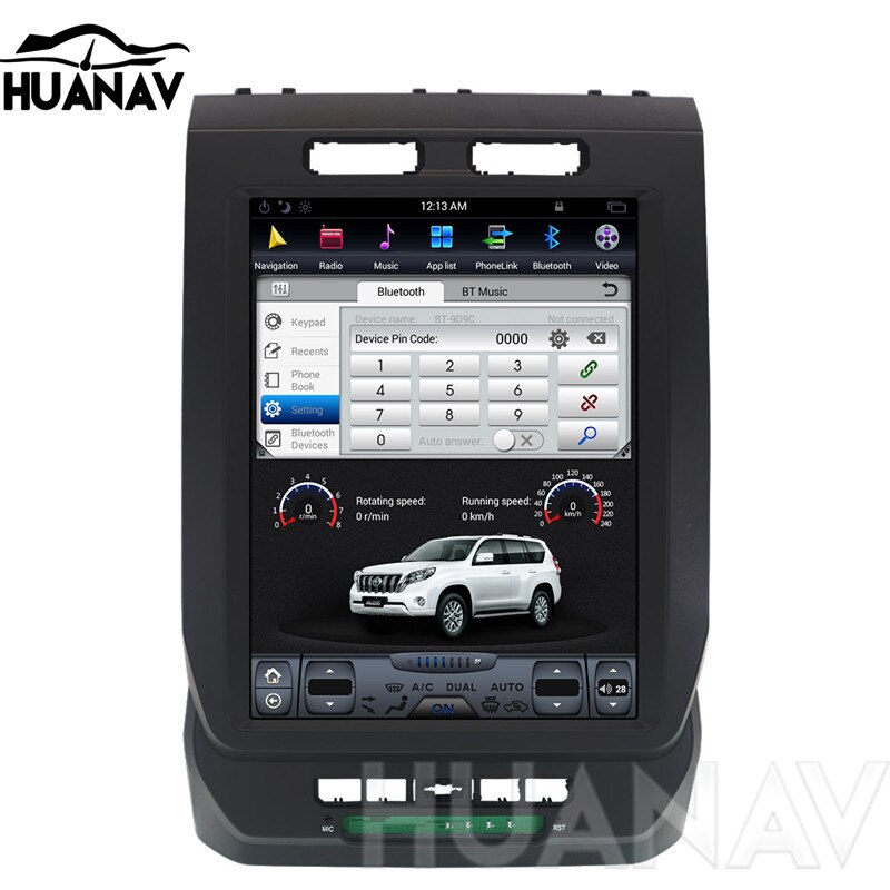 Android Tesla style Car No DVD Player GPS Navigation For Ford F150 2015-2018 car multimedia radio player tape recorder Head unit-Aotsr official website