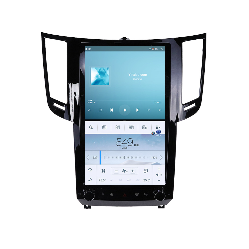 128G Car Radio Android For Infiniti FX FX25 FX35 FX37 2009-2013 Qx70 2013-2016 Tesla Style Screen GPS PX6 Multimedia Video Player Head Unit-Aotsr official website