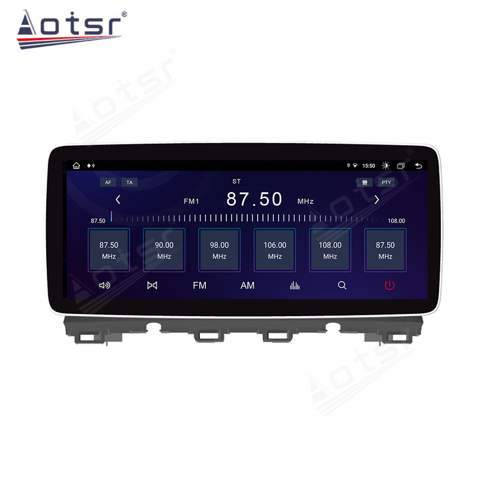 12.3 Inch Android 11 Auto For Mazda 3/Axela 2015-2019 Car Multimedia Player GPS Navigation Auto Radio Stereo Head Unit 