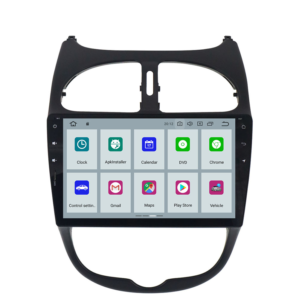 Android 11 Carplay For Peugeot 206 2000-2016 Radio Android Multimedia Car Radio PX6 Screen GPS Navigation Audio Head Unit HD-Aotsr official website