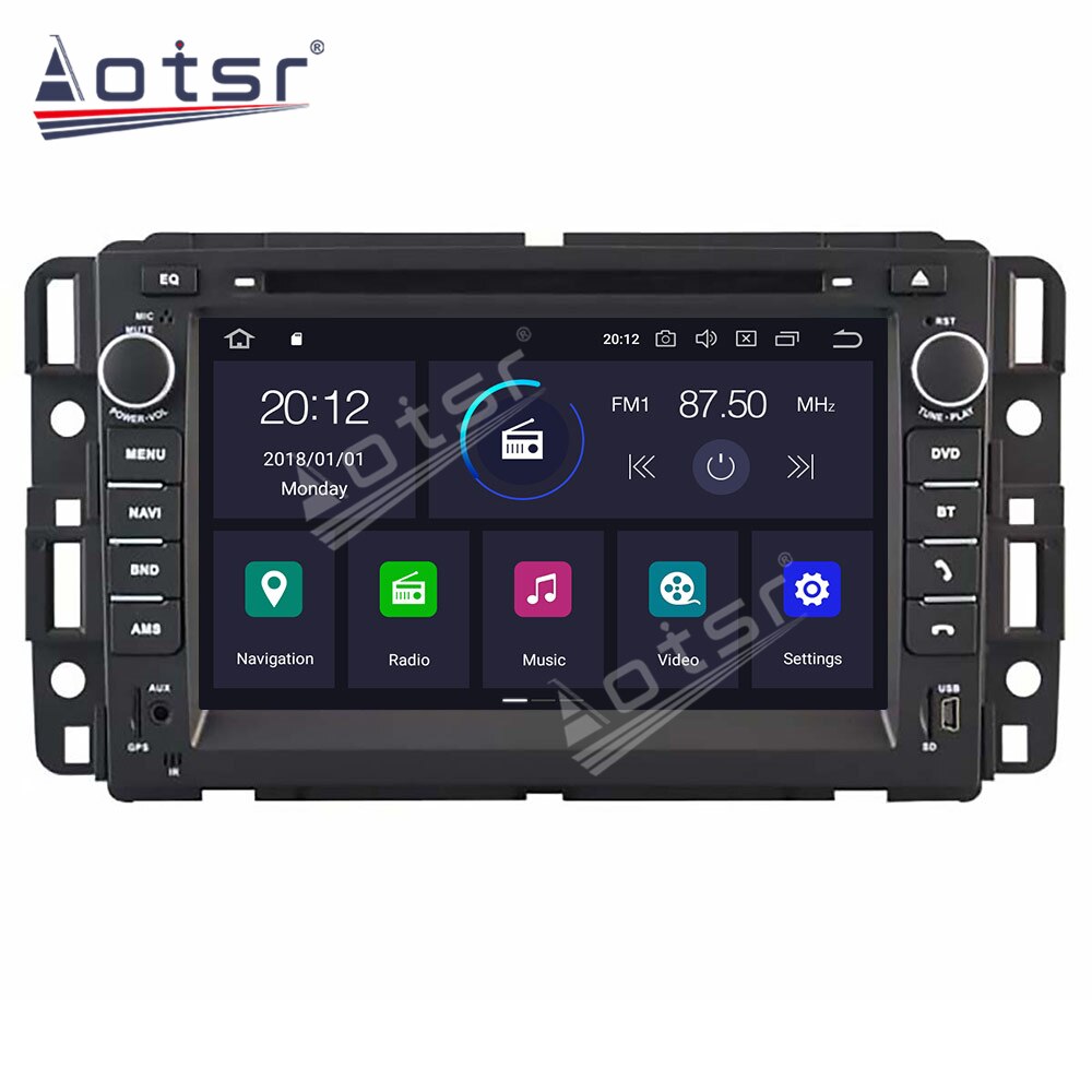 Android 11.0 6G+128GB Car DVD Player Multimedia Radio For Hummer H2 2008-2011 Car GPS Navigation Stereo Unit Radio Tape Recorder-Aotsr official website