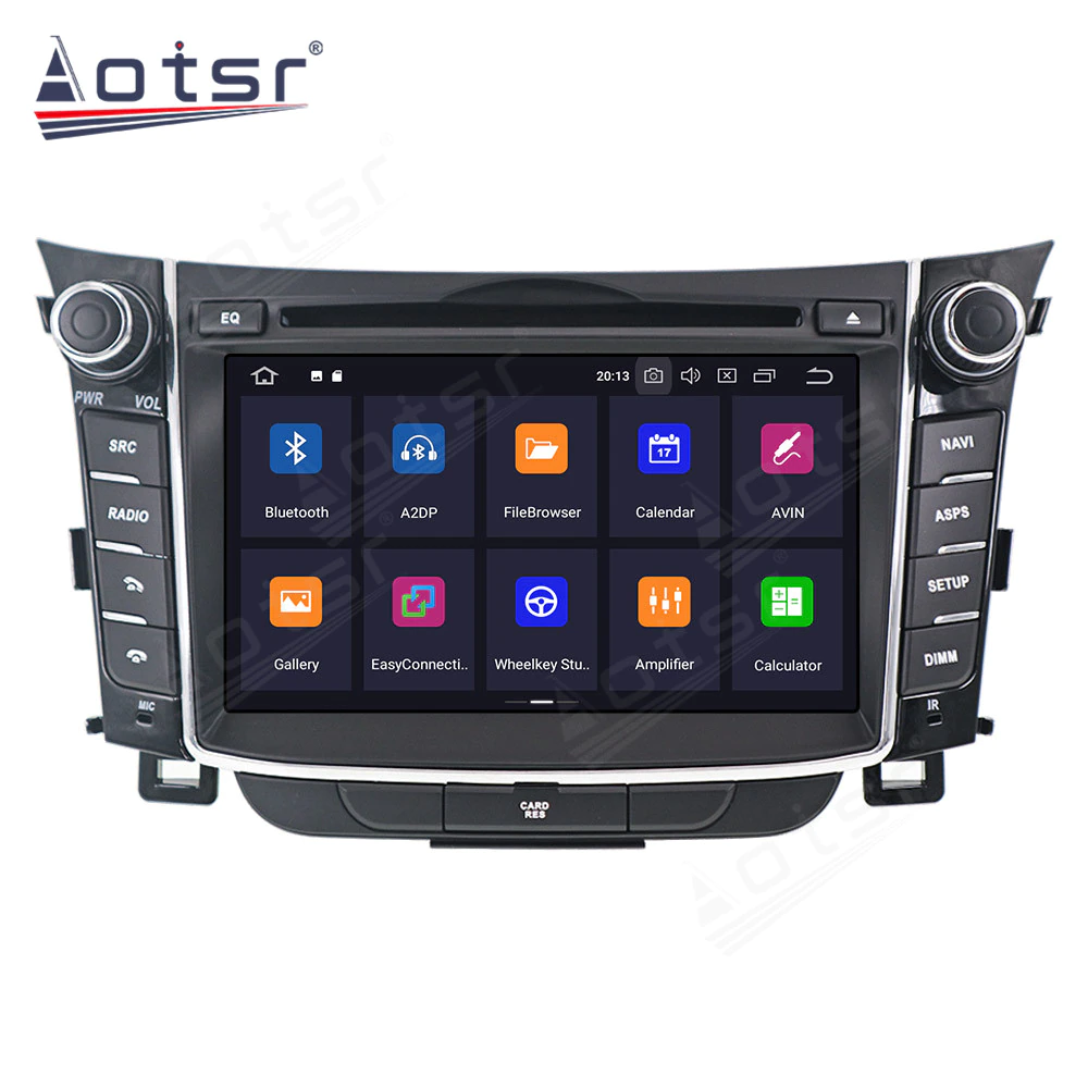 2DIN For Hyundai I30 Elantra GT 2010-2016 Android DVD CD Car Radio Multimedia Player Auto Stereo GPS Navigation Headunit carplay-Aotsr official website