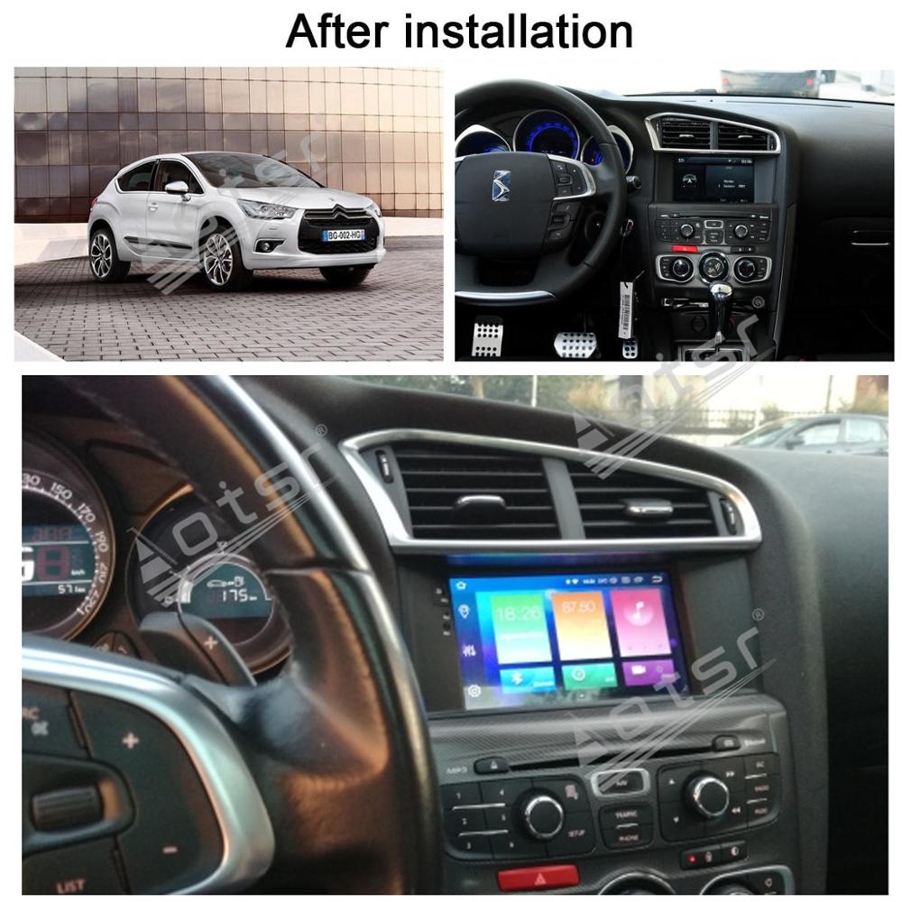 For Citroen C4 C4L DS4 2011 2012 - 2016 Car Multimedia Auto Radio Player Stereo Recorder Android Audio GPS Navigation Head Unit-Aotsr official website
