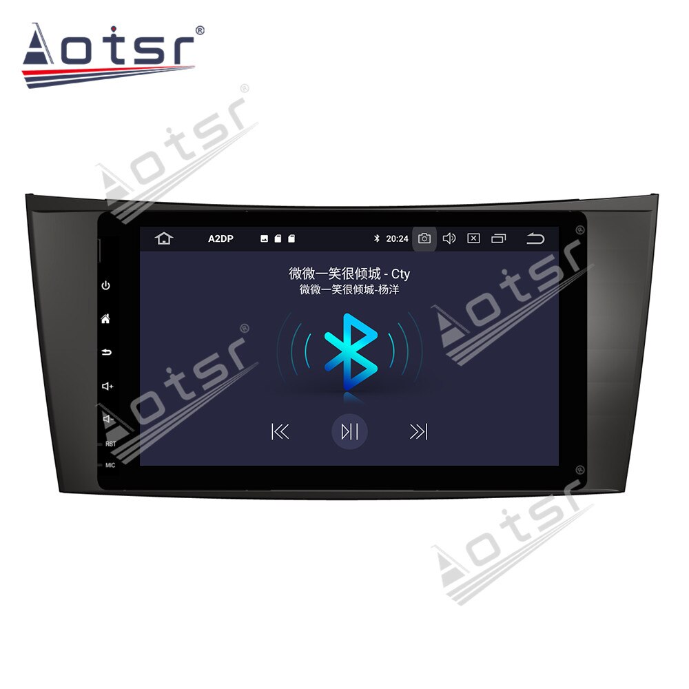 For Mercedes Benz E-Class W211 CLS W219 Car Multimedia Radio Player Android 11 DSP 8“ IPS screen GPS Nav head unit-Aotsr official website