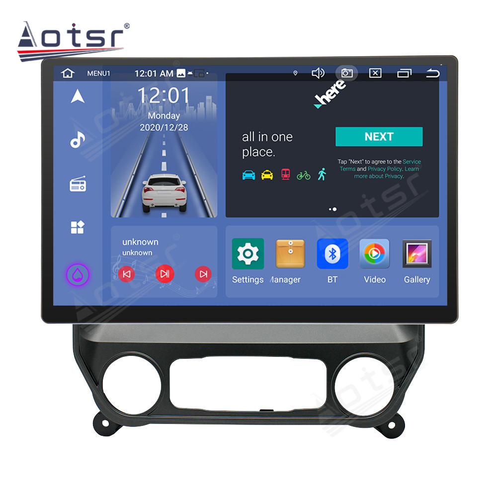 13.3 Inch Android 12 Auto For Chevrolet Silverado 2014-2018 Car Multimedia Player GPS Navigation Auto Radio Stereo Head Unit 