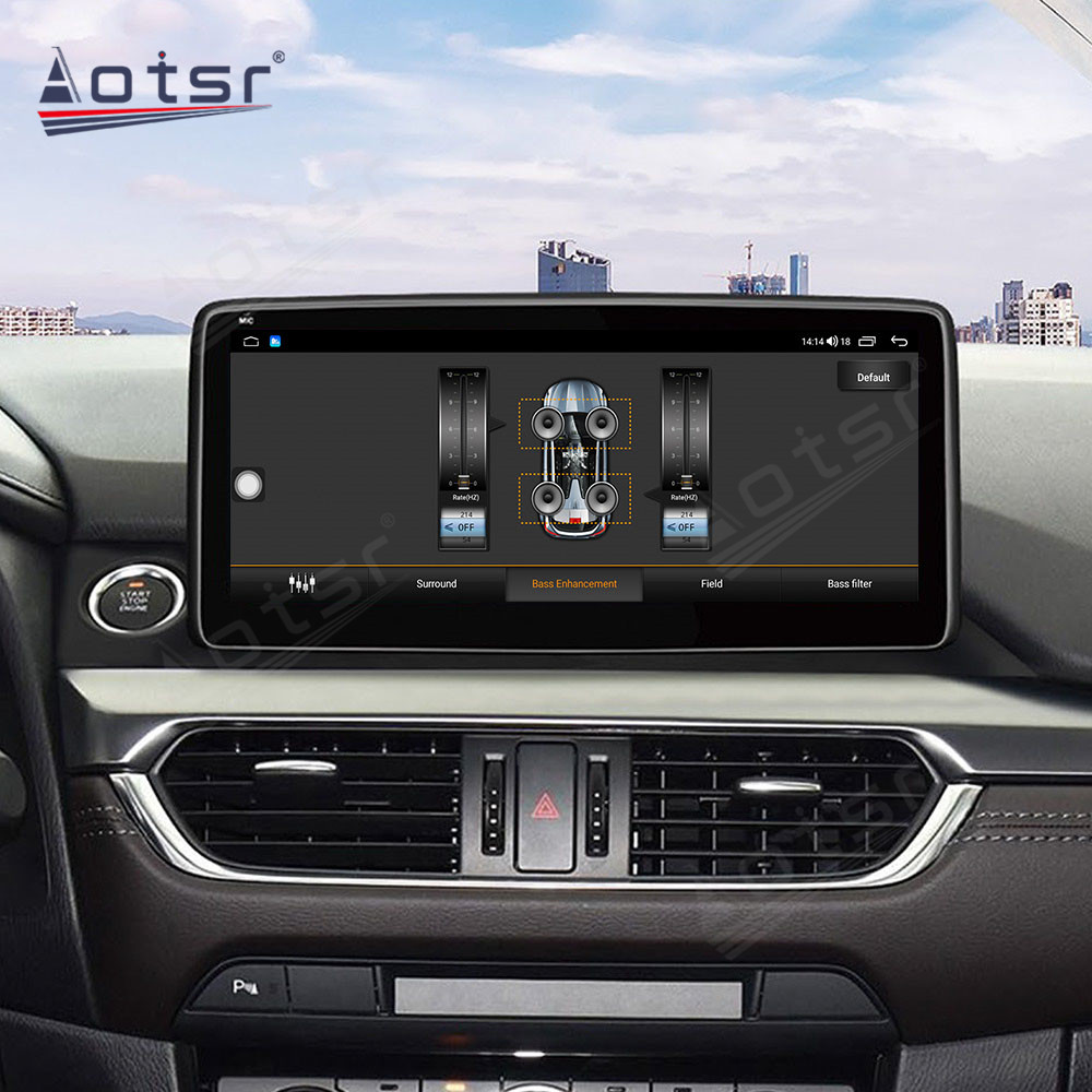 Android 10.0 multimedia player with GPS navigation stereo main unit DSP  6GB + 128GB suitable for Mazda Atez-Aotsr official website