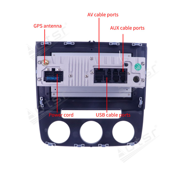 128G Android 10.0 For Volkswagen Bora 2008-2012 Auto Stereo Audio Car Radio DVD Multimedia Player GPS Navigation Head Unit