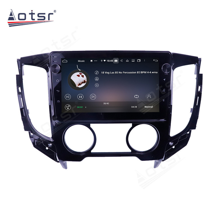 9 Inch Android 10.0 Auto Stereo For Mitsubishi  Triton 2018-2020 Audio Car Radio DVD Multimedia Player GPS Navigation Head Unit