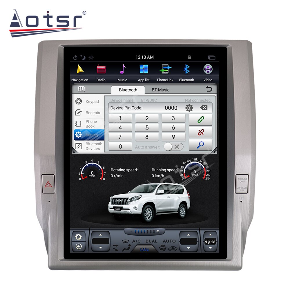 128GB Tesla Vertical Screen For Toyota Tundra 2014 - 2020 Android 9.0 Multimedia Car Radio Autoradio Video Player GPS Navigation-Aotsr official website