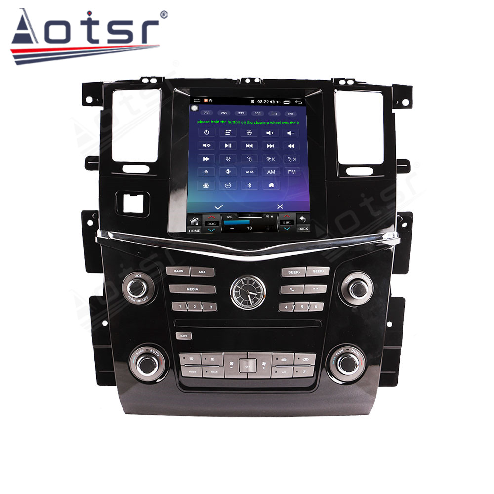 Android 11.0 multimedia player with GPS navigation stereo main unit DSP Carplay 6GB + 128GB suitable for Nissan PATROL-Aotsr official website
