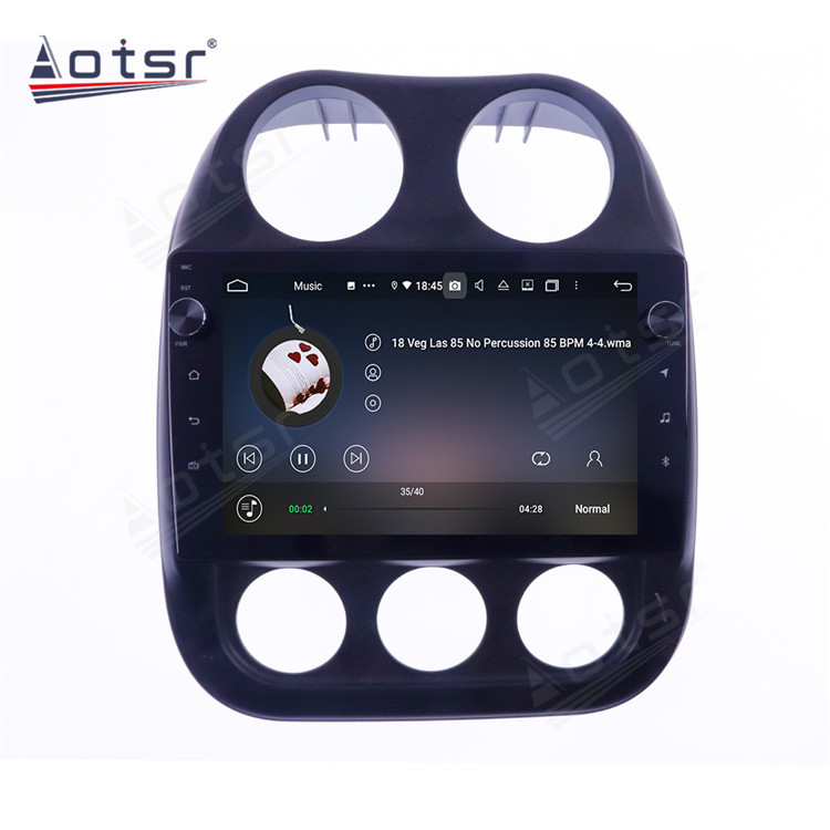 128G Android 10.0 For Jeep Compass 2010-2016 Auto Stereo Audio Car Radio DVD Multimedia Player GPS Navigation Head Unit-Aotsr official website