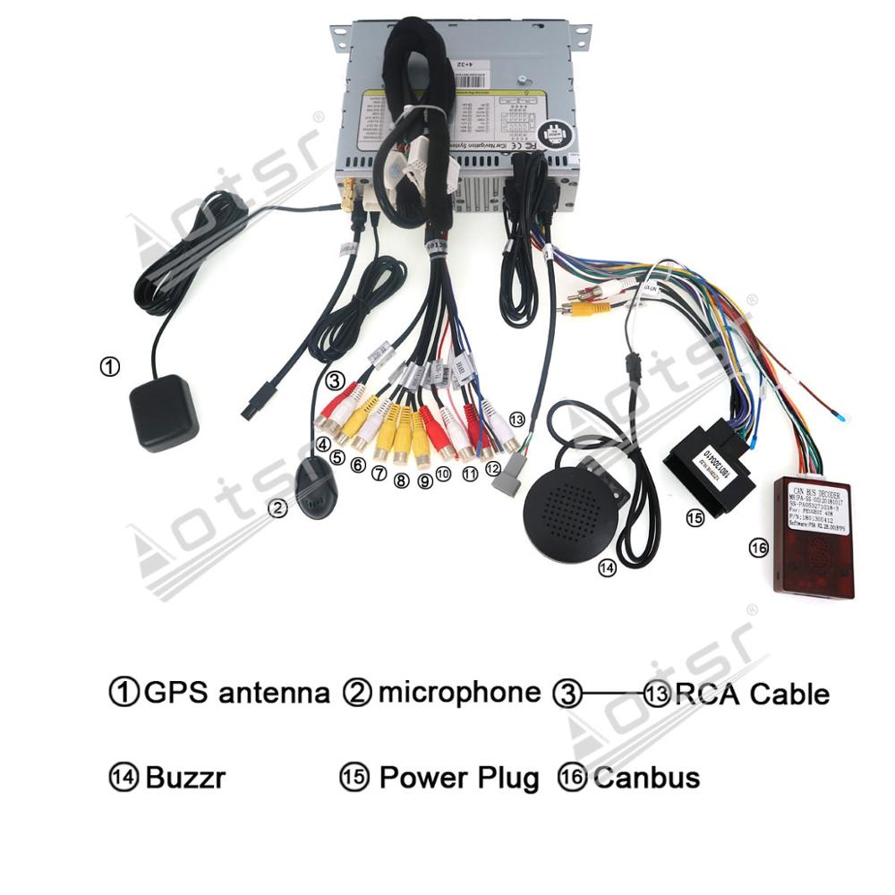 For Citroen C4 C4L DS4 2011 2012 - 2016 Car Multimedia Auto Radio Player Stereo Recorder Android Audio GPS Navigation Head Unit-Aotsr official website