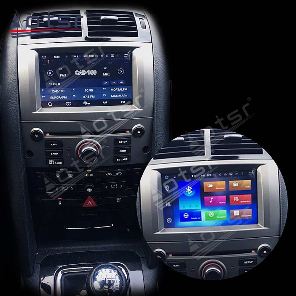Android 11.0 4GB+128GB Car GPS Navigation Radio Screen Android System For Peugeot 407 2004 - 2010 Head Unit Auto Stereo Player HD-Aotsr official website