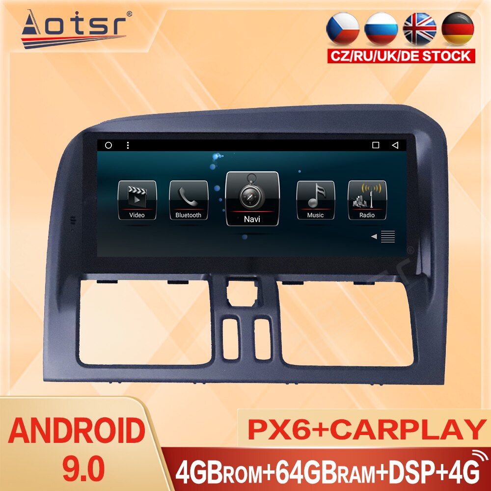 [Px6 Six-Core]HD Touch Screen GPS Navigation For Volvo XC60 2009 - 2017 Android Radio Multimedia Auto Stereo DVD Video Player 64GB Head Unit-Aotsr official website