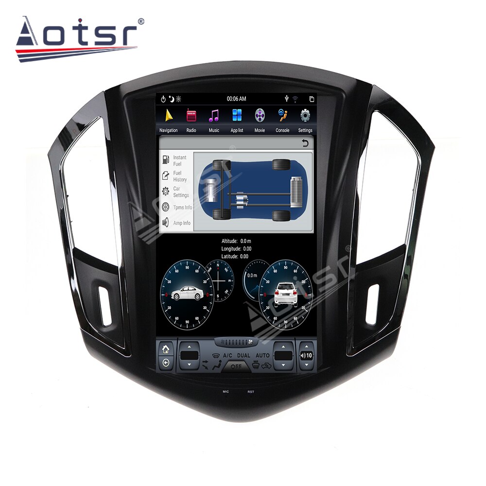 Tesla Style Andriod 9.0 64GB Car Radio For Chevrolet CRUZE 2012-2015 GPS Navigation Auto Head Unit Multimedia Player Carplay DSP-Aotsr official website