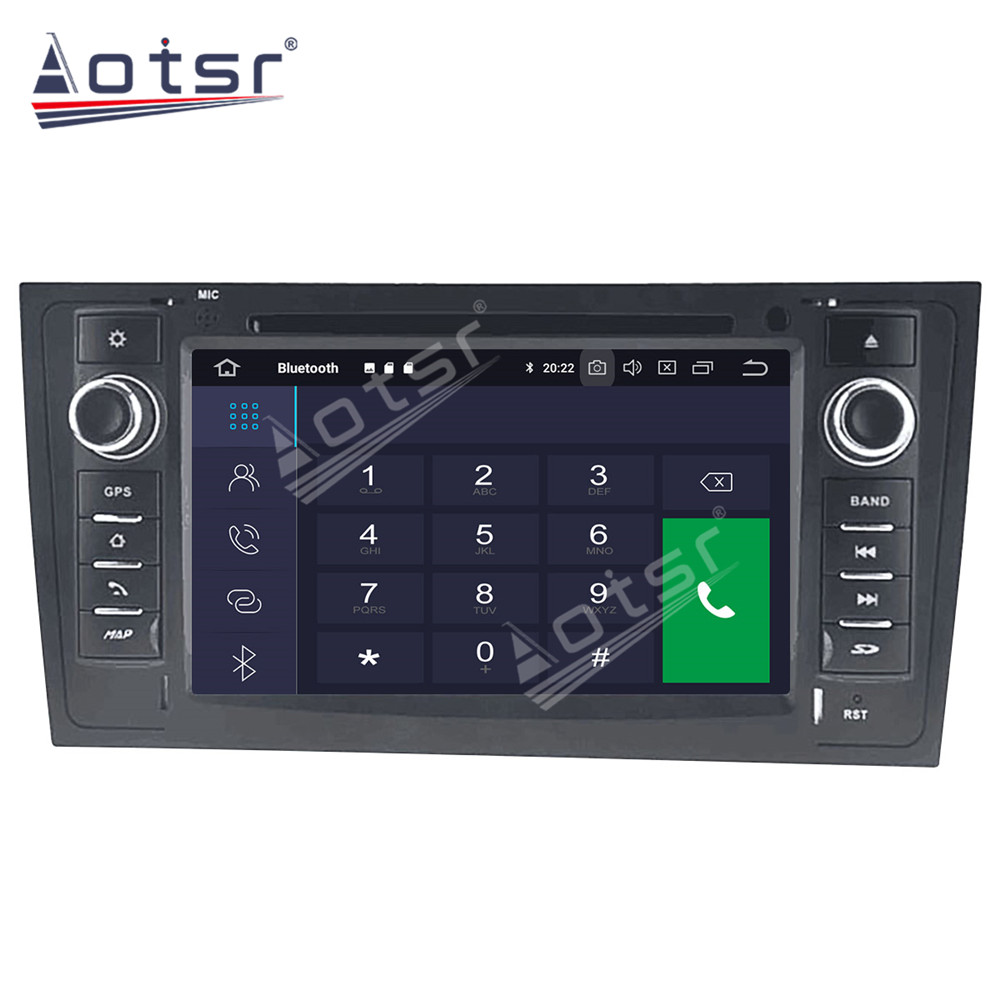 Android 11.0 Multimedia Player 128G with GPS navigation suitable for Audi stereo main unit DSP Carplay suitable for AUDI A6 1997-2004-Aotsr official website