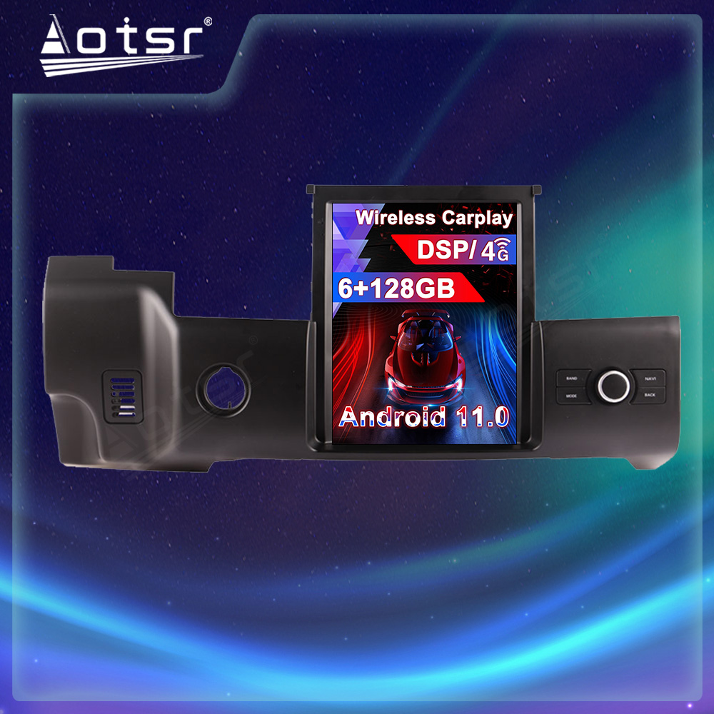 Android 11.0 multimedia player with GPS navigation stereo main unit DSP Carplay 6GB + 128GB suitable for Land Rover Range Rover Sport 10-13-Aotsr official website