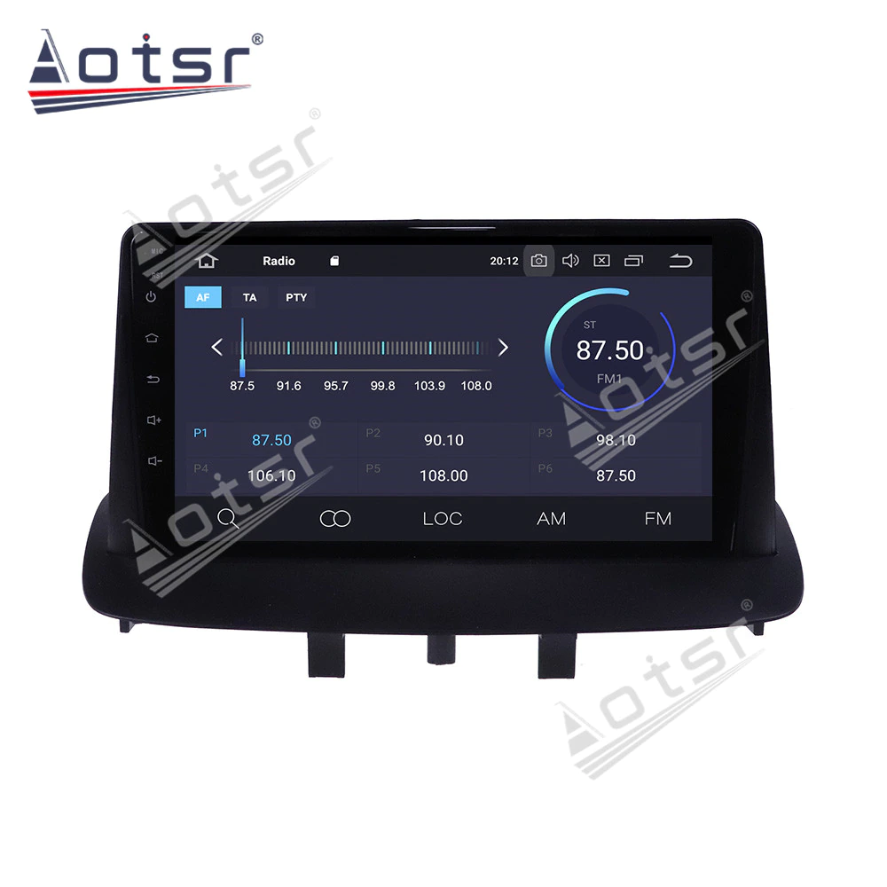 128G Carplay Car Radio Recorder For Renault Megane 3 2009 - 2015 Android Car GPS Navigation HD Multimedia Playe Screen DVD Video-Aotsr official website