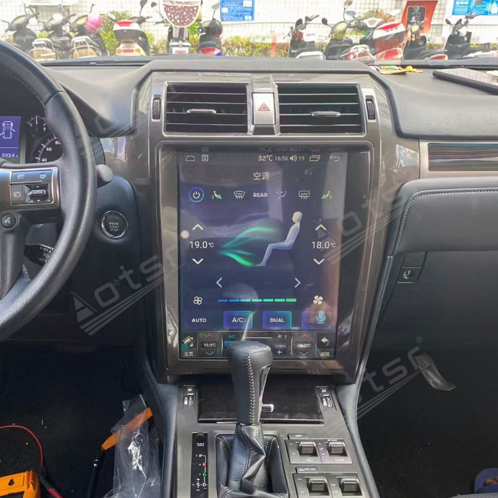 Android 11.0 multimedia player with GPS navigation stereo main unit DSP Carplay 6GB + 128GB suitable for Lexus GX460-Aotsr official website