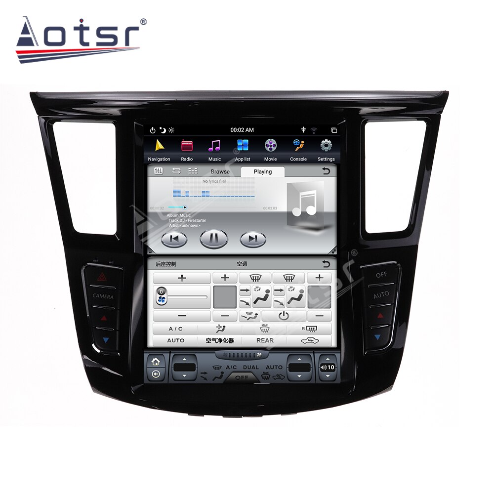 Tesla Big Sreen Car GPS Navi For Infiniti QX60 Android Multimedia Player For Infiniti JX35 2012+ Auto Radio Audio Head Unit DSP-Aotsr official website