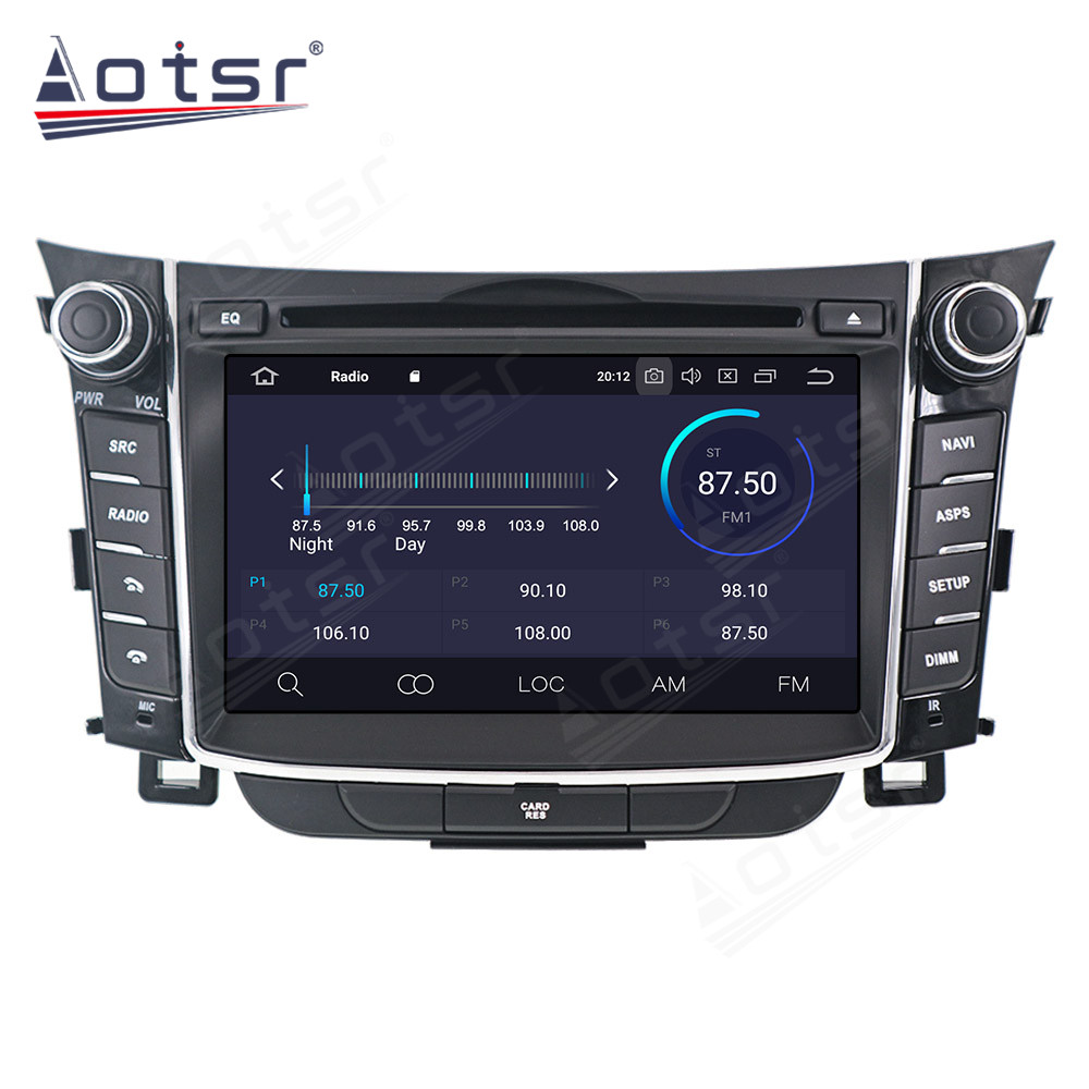 128G For Hyundai I30 Elantra GT 2012-2016 Car Multimedia Player Stereo Android 11 Audio Auto Radio Tape Recorder GPS Navigation Head Unit-Aotsr official website