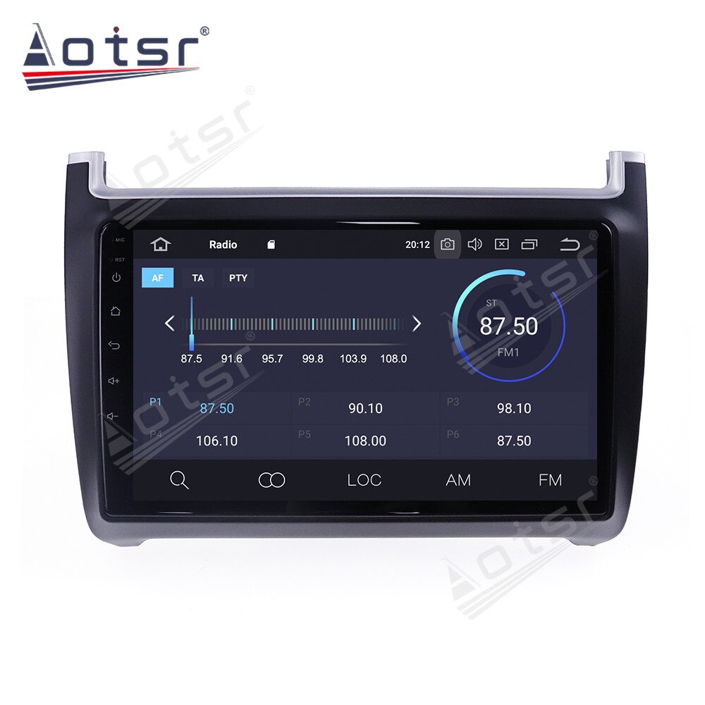6GB 128GB Carplay Car Radio Screen For Volkswagen Polo 2008-2015 Android GPS Navigation Radio Tape Recorder Multimedia Autoradio-Aotsr official website